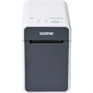 Brother TD-2125NWB Desktop Direct Thermal Printer - Monochrome - Label/Receipt Print - USB - Serial - Bluetooth - Wireless