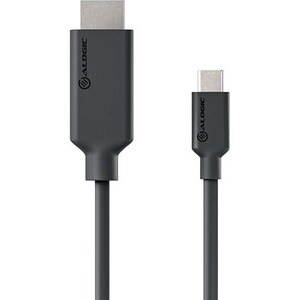 Alogic Elements 2 m HDMI/USB-C A/V Cable - 1 / Pack - Cable for Audio/Video Device, Computer, Monitor, Notebook, Projector