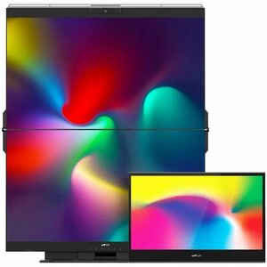 Mobile Pixels Geminos 24" Dual-Stacked Monitor - 24" Viewable - In-plane Switching (IPS) Technology - 1920 x 1080 - 250 Ni