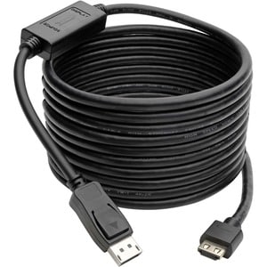 Tripp Lite by Eaton P582-015-HD-V4A 4.57 m DisplayPort/HDMI A/V Cable for Monitor, Audio/Video Device, TV, Projector, Comp