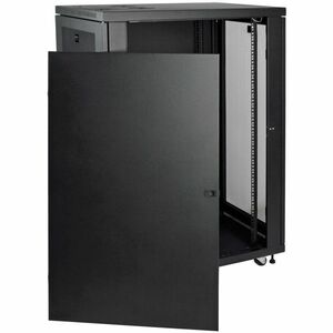 Tripp Lite by Eaton SmartRack SR24UB 24U Floor Standing Rack Cabinet for Server825.50 mm Rack Depth - Black - 453.59 kg Dy