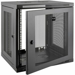 Tripp Lite series SmartRack SRW12UDP 12U Wall Mountable Rack Cabinet for LAN Switch, Patch Panel - 482.60 mm Rack Width x 