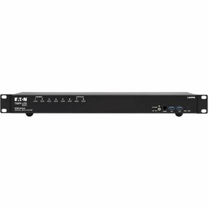 Tripp Lite series B024-H4U08 KVM Switchbox - TAA Compliant - 8 Computer(s) - 1 Local User(s) - 4096 x 2160 - 50 Hz, 60 Hz 