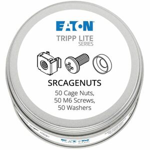 Tripp Lite series SRCAGENUTS Nut, Bolt - 50Each