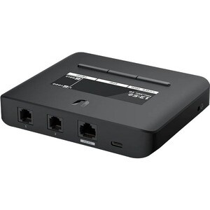 Ubiquiti Talk Telephone Adapter - 1 x Network (RJ-45) - 2 x Phone Line (RJ-11) - USB - Headphone - USB, PoE, Power Adapter