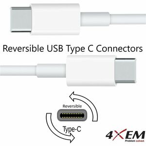 4XEM 3ft USB-C Compatible Device Charging Kit - Compatible with iPhone 15 - iPhone 15 Plus + iPhone 15 Pro - iPhone 15 Pro