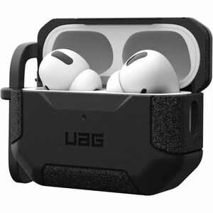 Urban Armor Gear Scout Rugged Carrying Case Apple AirPods Pro (2nd Generation), AirPods Pro - Black - Drop Resistant, Scra