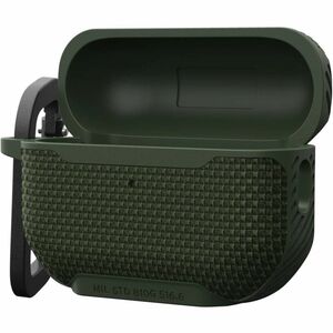 Urban Armor Gear Ballistic ARMR Rugged Charging Case Apple AirPods Pro (2nd Generation) - Olive - Drop Resistant, Abrasion