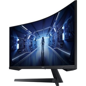 Samsung Odyssey G5 C34G55TWWP 34" Class UW-QHD Curved Screen Gaming LCD Monitor - 21:9 - 86.4 cm (34") Viewable - Vertical