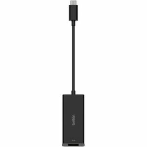 Belkin Connect 2.5Gigabit Ethernet Adapter for MacBook Pro, TV - 10/100/1000Base-T - USB Type C - 2.50 Gbit/s Data Transfe