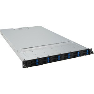 Asus RS500A-E12-RS12U-12W16B Barebone System - 1U Rack-mountable - Socket SP5 LGA-6096 - 1 x Processor Support - AMD Chip 