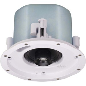 ATEN AS104 2-way Ceiling Mountable Speaker - 30 W RMS - White - 60 W (PMPO) - 4" Paper Cone Woofer - 0.79" Polyetherimide 