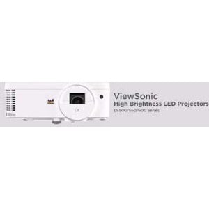 Proyector DLP Montaje en pared, Montable en techo ViewSonic LS500WH - 1280 x 800 - De Techo, Frontal - 720p - 30000Hora(s)
