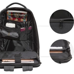 dbramante1928 ApS Charlottenborg Carrying Case (Backpack) for 40.6 cm (16") Apple iPad Notebook, Tablet - Charcoal - Water