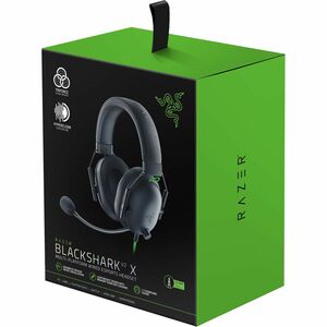 Razer BlackShark V2 X Gaming Headset - Stereo - USB Type A - Wired - 32 Ohm - 20 Hz to 20 kHz - Over-the-head, Over-the-ea