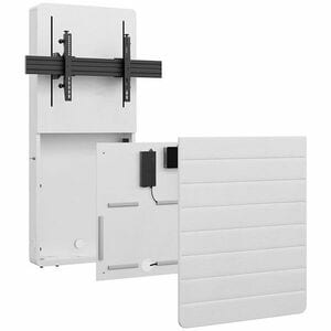 HAGOR CON-Line Lift für Display - Weiß - Querformat - Höhenverstellbar - Bildschirmgröße: 139,7 cm bis 190,5 cm (75 Zoll) 