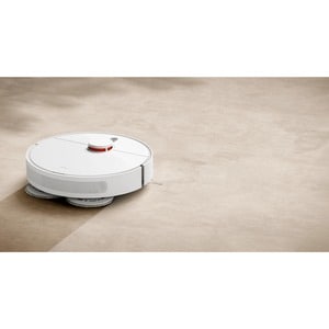 Xiaomi S10+ Cordless Robot Vacuum Cleaner - White - 450 mL Dust Capacity - 200 mL Water Tank Capacity - Tile Floor - Smart