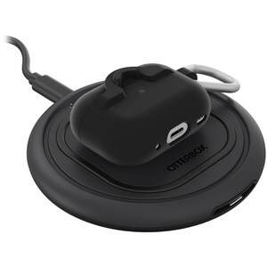 Sacoche de transport OtterBox Apple AirPods Pro, AirPods Pro (2e génération) - Black Taffy (Noir) - Résistant aux rayures,