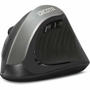 Dicota Relax Maus - Funkfrequenz - USB Typ-A - Optisch - 5 Taste(n) - Schwarz - Kabellos - 10 m - 1600 dpi Auflösung - Scr