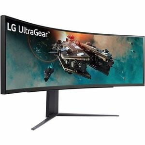 LG UltraGear 49GR85DC-B 49" Class Dual Quad HD (DQHD) Curved Screen Gaming LED Monitor - 32:9 - 49" Viewable - Vertical Al