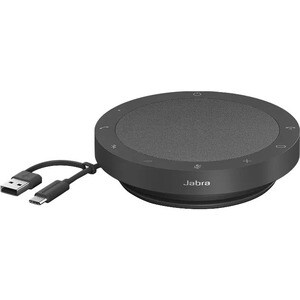 Jabra Speak2 55 Speakerphone - Dark Grey - USB - Microphone - Battery