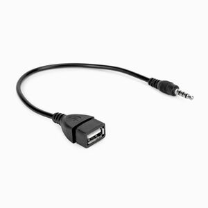 Rocstor USB-A (Female) To 3.5mm Audio Headphone Jack (Male) Adapter - 1 x USB 2.0 Type A - Female - 1 x Mini-phone Stereo 