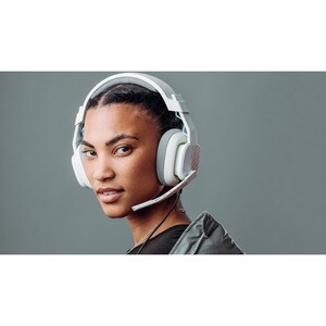 Casque de jeu Astro A10 Gen 2 - Filaire - Design Sur tête - Stéréo - Couleur Blanc - Binaural - Circumaural - 32 Ohm - Fré