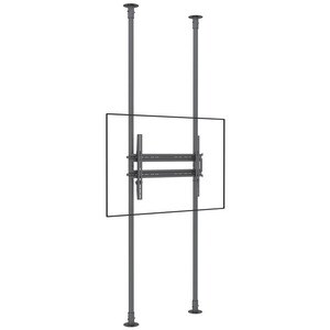 ITB - Supporto Floor-to-Ceiling per monitor da 65" a 100″, portata 80Kg. Vesa 800×600, soffitto-pavimento