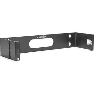2U 19in Wall Mount Bracket - for Patch Panels - Hinged Wall Mounting Bracket - Maximum load capacity of 22 lbs (10 kgs) - 