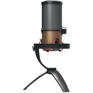 MikrofonCHERRY UM 9.0 PRO RGB - Kabelgebunden - Schwarz, Kupfer - Kardioide, Bidirektional, Omnidirektional - 2,50 m - USB