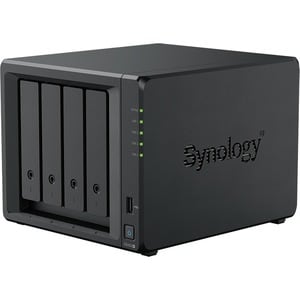 Synology DiskStation DS423+ 4 x Total Bays SAN/NAS Storage System - Intel Celeron J4125 Quad-core (4 Core) 2 GHz - 2 GB RA