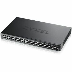 ZYXEL XGS2220-54 48-Port Gigabit L3 Managed and Nebula Pro Cloud Managed Switch with 4 SFP+ 10G Uplinks and 2 10G Ethernet