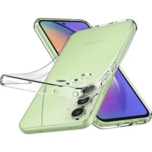 Spigen Liquid Crystal Case for Samsung Galaxy A54 Smartphone - Crystal Clear - Shock Resistant, Abrasion Resistant - Therm