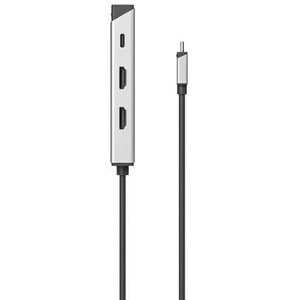 Alogic A/V Adapter - 1 x USB Type C - Male - 1 x HDMI 2.0 Digital Audio/Video - Female, 1 x USB Type C Power - Female - 40