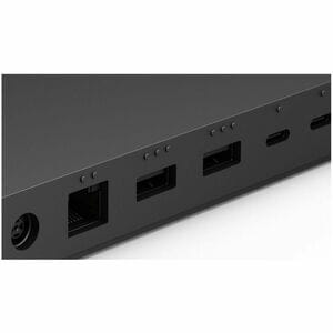 Microsoft Docking Station - for Notebook/Monitor - 165 W - Thunderbolt 4 - 2 Displays Supported - 4K - 3840 x 2160 - 6 x U