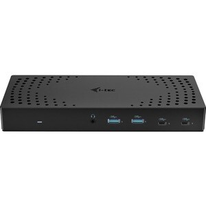 i-tec USB 3.2 (Gen. 2) Typ C Docking Station für Headset, Monitor, Tablet, Notebook - 160 W - Grau - 3 Unterstützte Displa