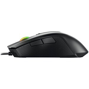 CHERRY MC 2.1 Rato para jogos - USB 2.0 - Ótico - 5 Taste(n) - 2 Programmable Button(s) - Preto - Cabo - 5000 dpi - Roda d