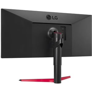 LG UltraGear 34WP65CP-B 34" Class WQHD Curved Screen Gaming LCD Monitor - 21:9 - Matte Black, Glossy Black, Black Hairline