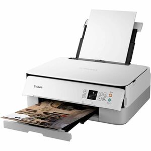 Canon PIXMA TS5351i Kabellos - Tintenstrahl-Multifunktionsdrucker - Farbe - Weiß - Kopierer/Drucker/Scanner - 4800 x 1200 