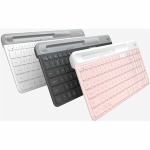 Logitech K580 键盘 - 无线 连接 - USB 接口 - 中文 - Bluetooth/RF - 10 m - 2.40 GHz - Windows 10, Windows 11, Linux, iPadOS 14, Androi