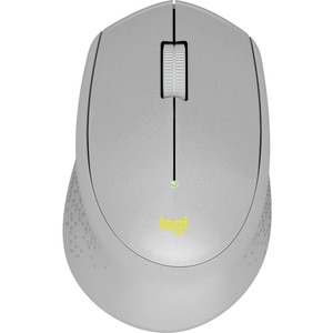 Logitech SILENT PLUS M330 鼠标 - 无线电频率 - USB - 光学 - 3 按钮 - 1 可编程按钮 - 灰 - 无线 - 2.40 GHz - 1000 dpi - 滚轮 - 右旋转