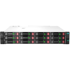HPE D3610 Drive Enclosure - 12Gb/s SAS Host Interface - 2U Rack-mountable - 12 x HDD Supported - 1920 TB Total HDD Capacit
