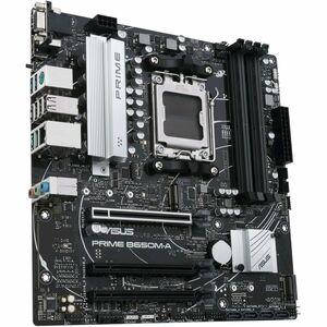 Asus Prime B650M-A-CSM Desktop Motherboard - AMD B650 Chipset - Socket AM5 - Micro ATX - Ryzen 7, Ryzen 5 Processor Suppor