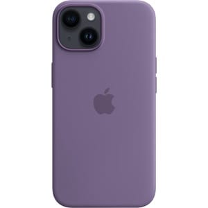 Apple iPhone 14 Silicone Case with MagSafe - Iris - For Apple iPhone 14 Smartphone - Iris - Silky, Soft-touch - Scratch Re