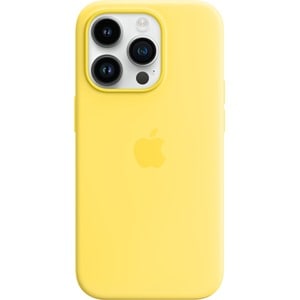 Apple iPhone 14 Pro Silicone Case with MagSafe - Canary Yellow - For Apple iPhone 14 Pro Smartphone - Canary Yellow - Silk