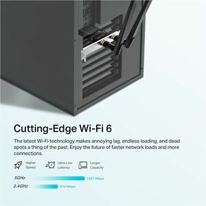 Adaptateur Combo Wifi/Bluetooth TP-Link Archer TX20E - IEEE 802.11ax - Bluetooth 5.2 - Bi bande pour Ordinateur de bureau,