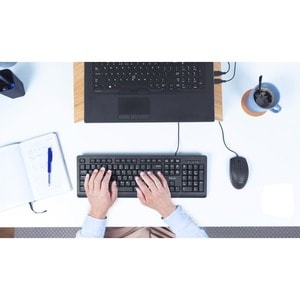 Trust - Clavier filaire grand format avec touches silencieuses et conception étanche PRIMO