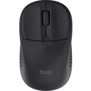 Trust Primo Mouse - Radio Frequency - USB 1.0 - Optical - 4 Button(s) - Matte Black - Wireless - 2.40 GHz - 1600 dpi - Scr