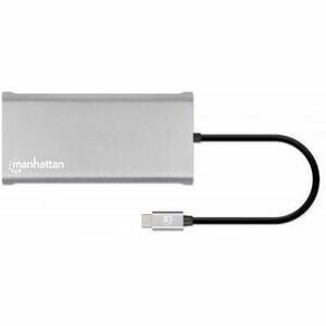 Docking USB-C 12 ptos, HDMIx3, USB-C PD/US - 3 Displays Supported - 4K, Full HD - 3840 x 2160, 1920 x 1080 - 2 x USB 2.0 -