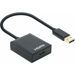 Convertidor Video USB 3.2 a HDMI H, 1080p - 1920 x 1080 Supported - Negro